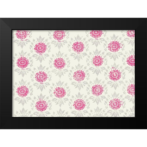 Bright Boho Cord Black Modern Wood Framed Art Print by Allen, Candace