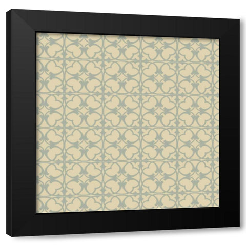 Africa Lattice I Black Modern Wood Framed Art Print by Allen, Candace