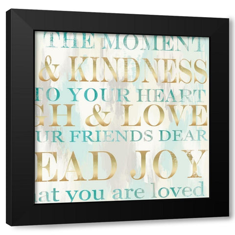 Live Inspire 2 Black Modern Wood Framed Art Print with Double Matting by Allen, Candace