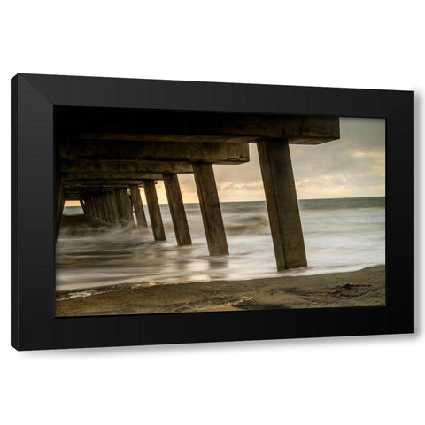 Nice View Black Modern Wood Framed Art Print by Taylor, Glenn