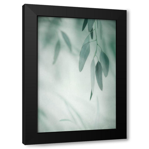 Rhythm Variation 1 Black Modern Wood Framed Art Print with Double Matting by Poinski, Dianne