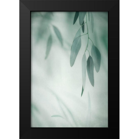 Rhythm Variation 1 Black Modern Wood Framed Art Print by Poinski, Dianne