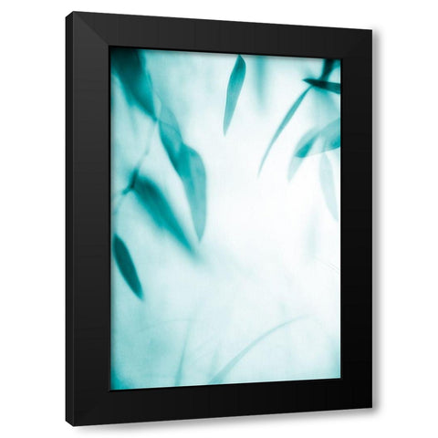 Emerald Variation 2 Black Modern Wood Framed Art Print with Double Matting by Poinski, Dianne