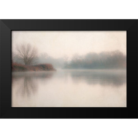 Lake 2 Black Modern Wood Framed Art Print by Poinski, Dianne