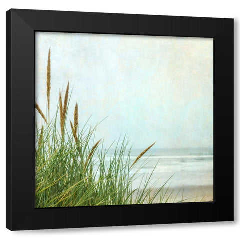 North Coast Dunes 1 Black Modern Wood Framed Art Print with Double Matting by Poinski, Dianne