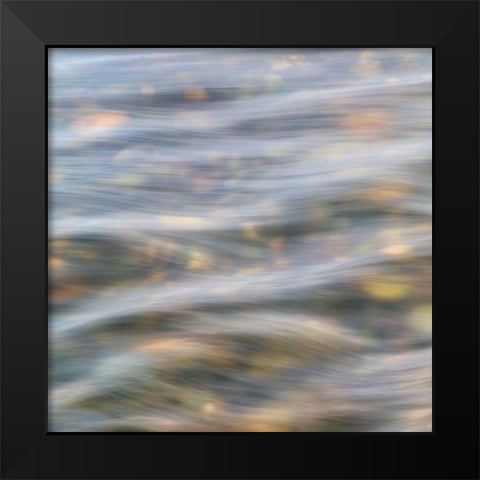 Flow 1 Black Modern Wood Framed Art Print by Poinski, Dianne