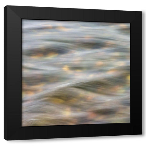 Flow 2 Black Modern Wood Framed Art Print by Poinski, Dianne