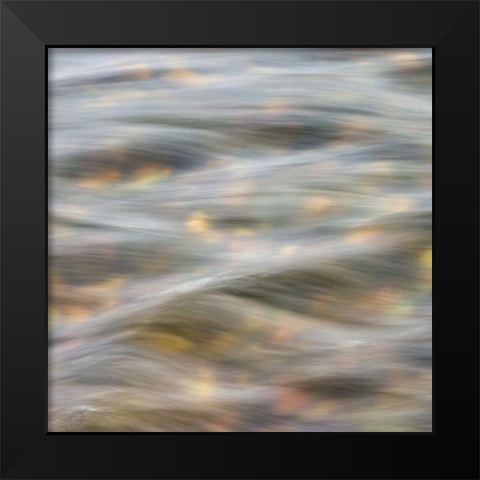 Flow 2 Black Modern Wood Framed Art Print by Poinski, Dianne