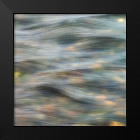 Flow 3 Black Modern Wood Framed Art Print by Poinski, Dianne