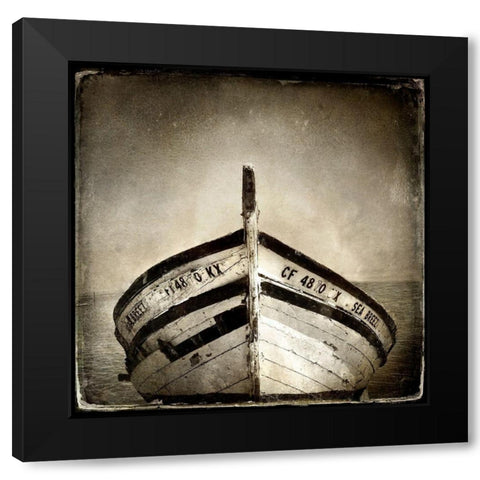 Rustic Seafarer 3 Black Modern Wood Framed Art Print with Double Matting by Poinski, Dianne