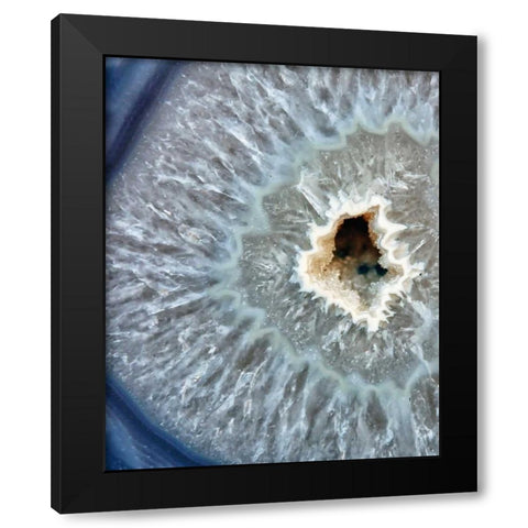 Earthy Minerals 2 Black Modern Wood Framed Art Print by De Carvalho, Sandro