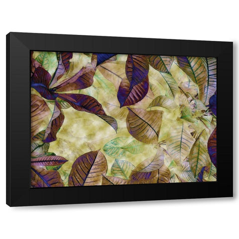 Wild Night Black Modern Wood Framed Art Print with Double Matting by Ghanooni, Sarah