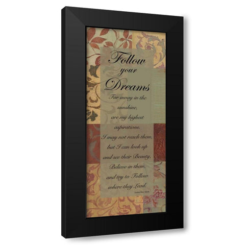 . Black Modern Wood Framed Art Print with Double Matting by Haynes, Smith