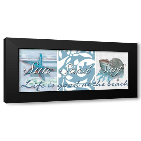 . Black Modern Wood Framed Art Print by Haynes, Smith