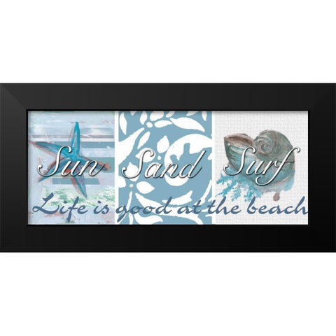 . Black Modern Wood Framed Art Print by Haynes, Smith