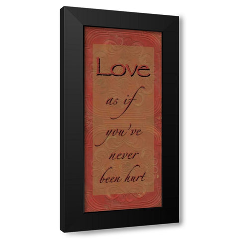 . Black Modern Wood Framed Art Print with Double Matting by Haynes, Smith