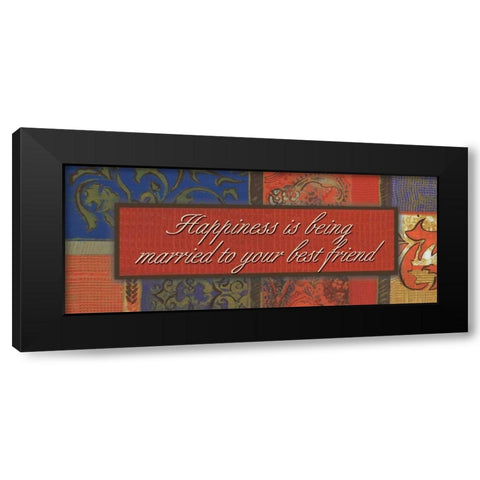 . Black Modern Wood Framed Art Print with Double Matting by Haynes, Smith