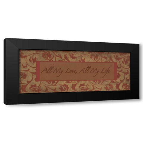 . Black Modern Wood Framed Art Print with Double Matting by Haynes, Smith