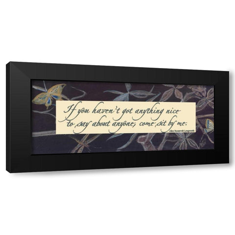 . Black Modern Wood Framed Art Print by Haynes, Smith