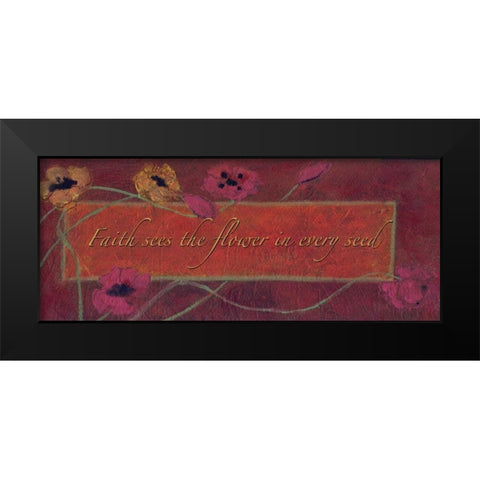 . Black Modern Wood Framed Art Print by Haynes, Smith