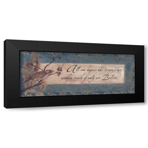 . Black Modern Wood Framed Art Print by Haynes, Smith