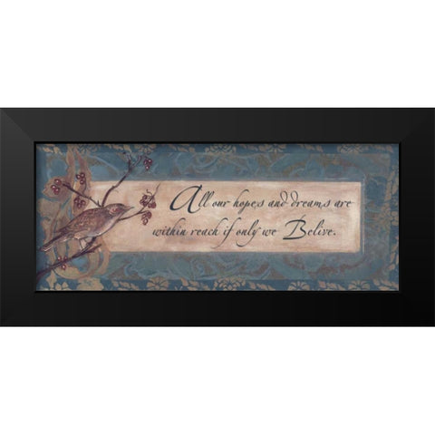 . Black Modern Wood Framed Art Print by Haynes, Smith