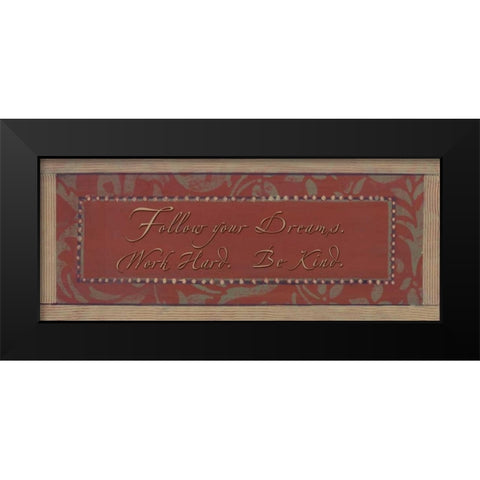 . Black Modern Wood Framed Art Print by Haynes, Smith