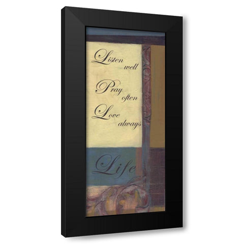 . Black Modern Wood Framed Art Print by Haynes, Smith