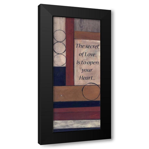 . Black Modern Wood Framed Art Print with Double Matting by Haynes, Smith