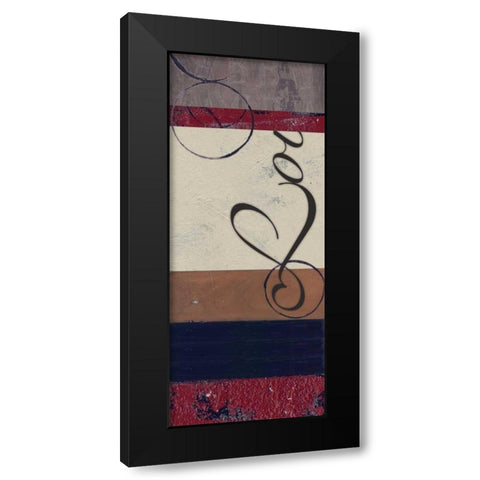 . Black Modern Wood Framed Art Print with Double Matting by Haynes, Smith