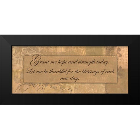 . Black Modern Wood Framed Art Print by Haynes, Smith