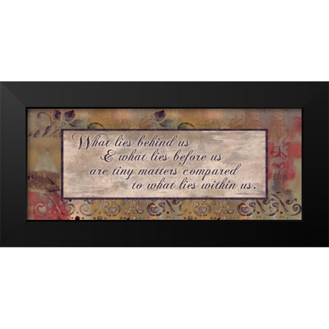 . Black Modern Wood Framed Art Print by Haynes, Smith