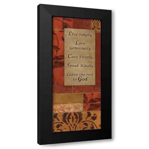 . Black Modern Wood Framed Art Print by Haynes, Smith