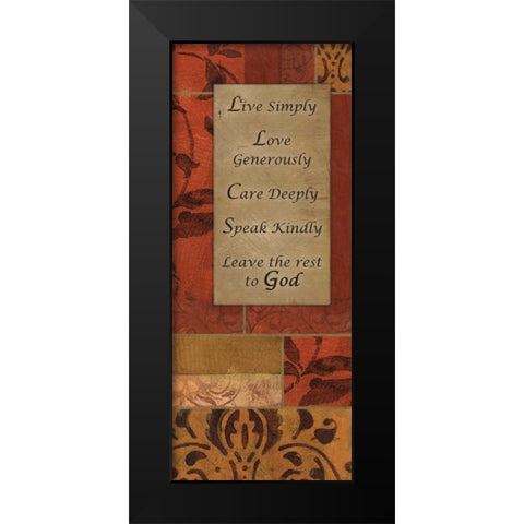 . Black Modern Wood Framed Art Print by Haynes, Smith
