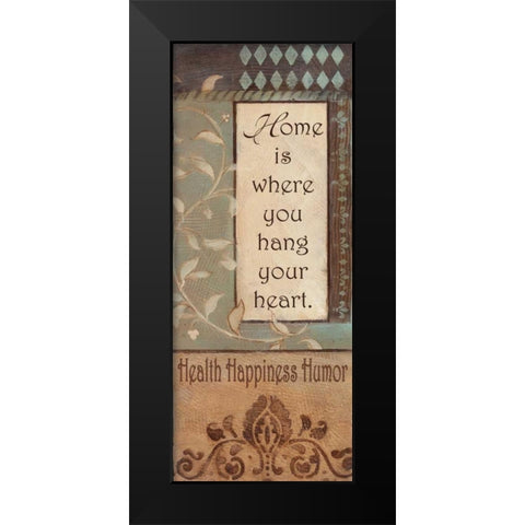 . Black Modern Wood Framed Art Print by Haynes, Smith