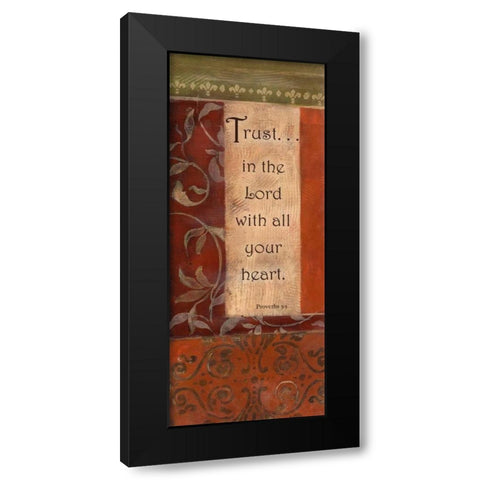 . Black Modern Wood Framed Art Print with Double Matting by Haynes, Smith