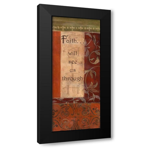 . Black Modern Wood Framed Art Print with Double Matting by Haynes, Smith