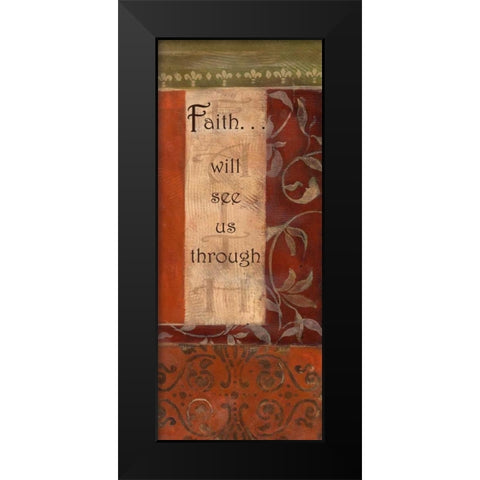 . Black Modern Wood Framed Art Print by Haynes, Smith