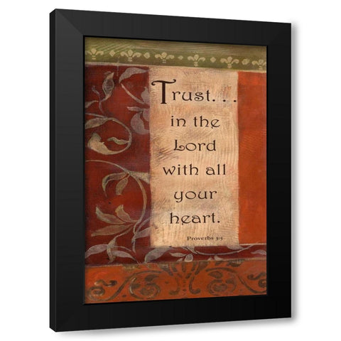 . Black Modern Wood Framed Art Print with Double Matting by Haynes, Smith