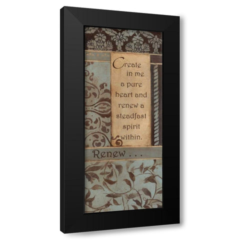 . Black Modern Wood Framed Art Print with Double Matting by Haynes, Smith