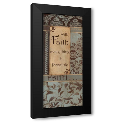 . Black Modern Wood Framed Art Print with Double Matting by Haynes, Smith