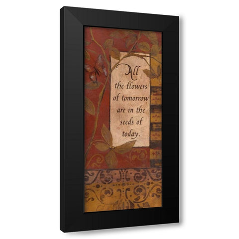 . Black Modern Wood Framed Art Print with Double Matting by Haynes, Smith