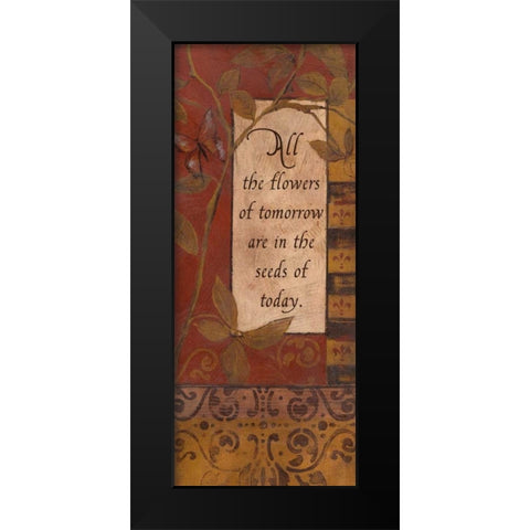 . Black Modern Wood Framed Art Print by Haynes, Smith