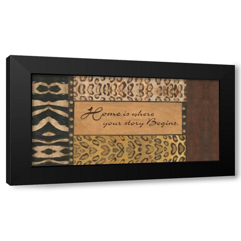 . Black Modern Wood Framed Art Print by Haynes, Smith