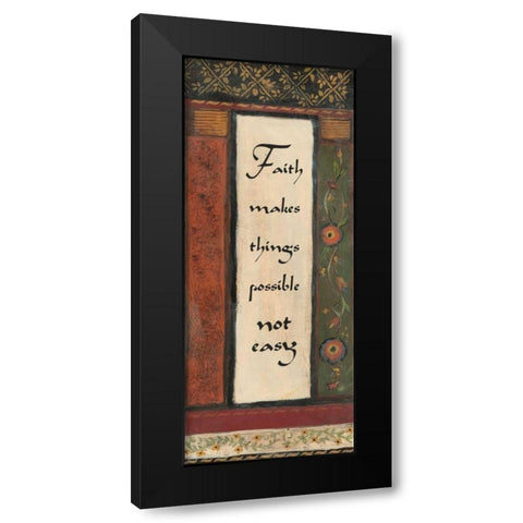 . Black Modern Wood Framed Art Print with Double Matting by Haynes, Smith