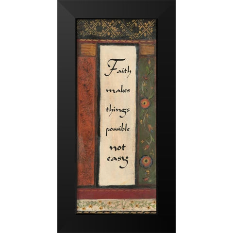 . Black Modern Wood Framed Art Print by Haynes, Smith