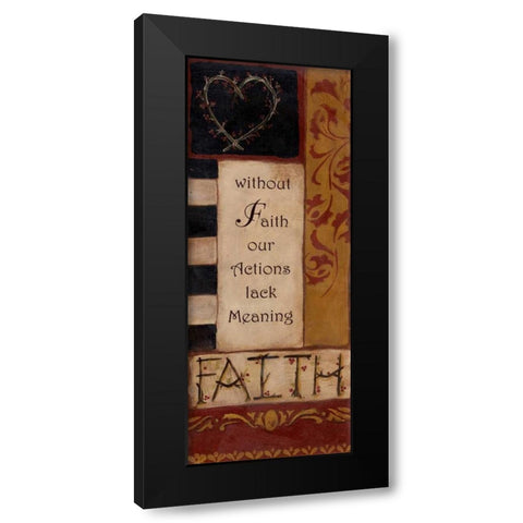 . Black Modern Wood Framed Art Print with Double Matting by Haynes, Smith