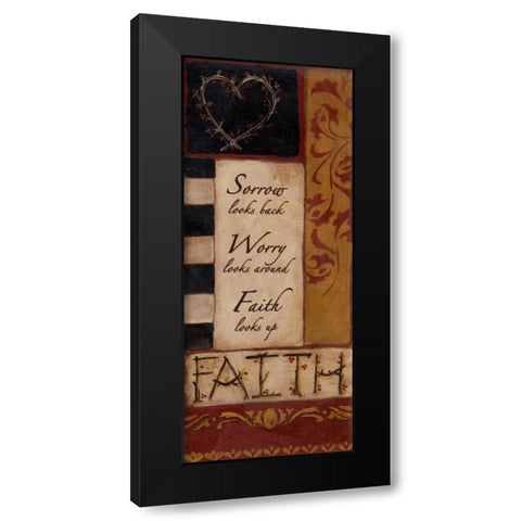 . Black Modern Wood Framed Art Print with Double Matting by Haynes, Smith