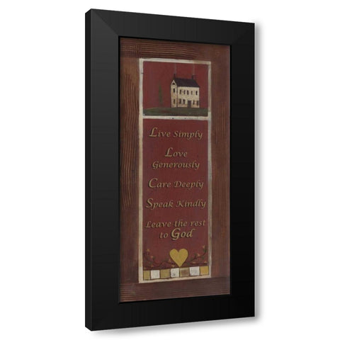 . Black Modern Wood Framed Art Print by Haynes, Smith