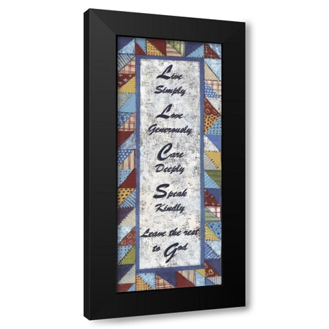 . Black Modern Wood Framed Art Print by Haynes, Smith